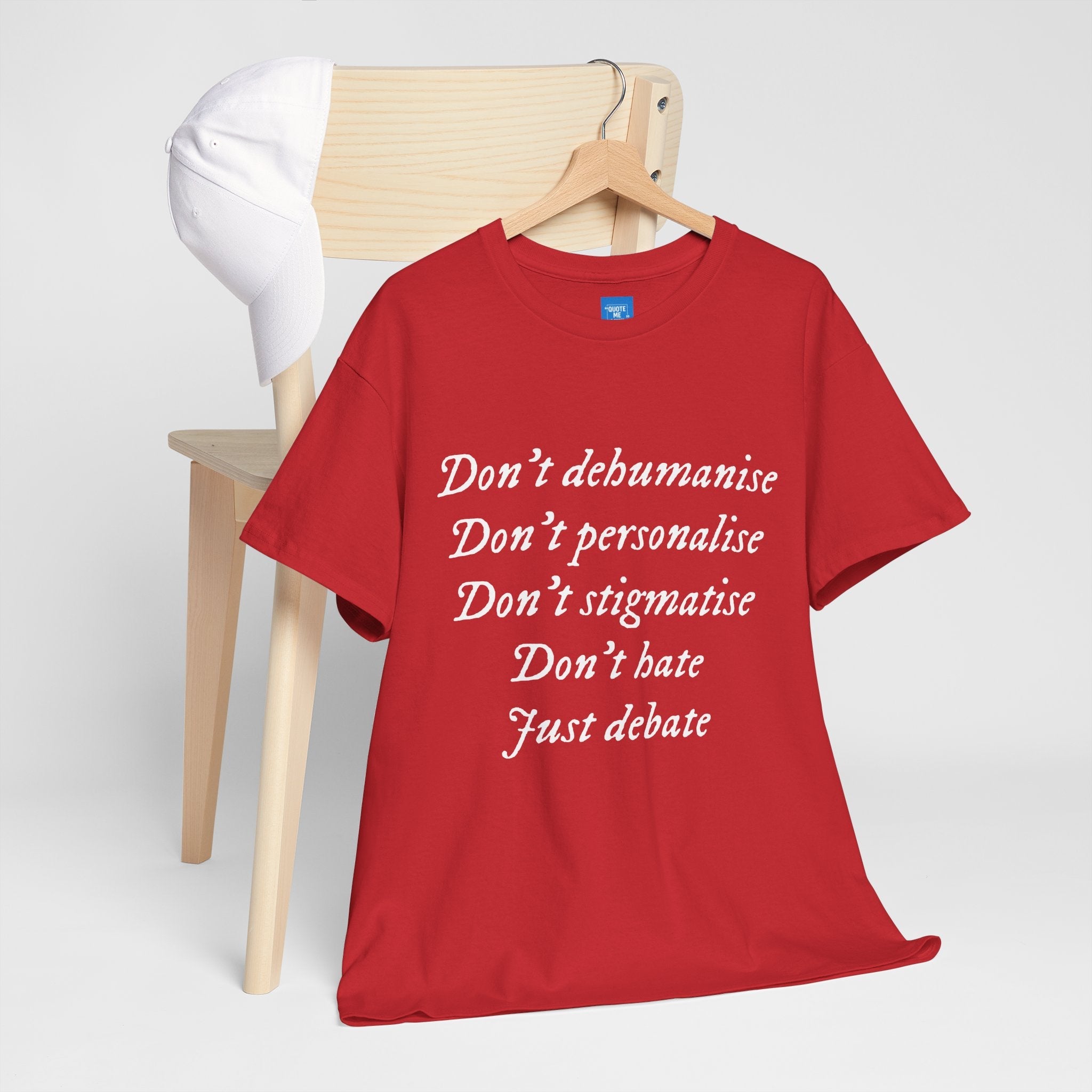 Debate Not Hate Unisex Tee, Discussion Tshirt, Conversation Shirt, Controversy Top, Argument Tee