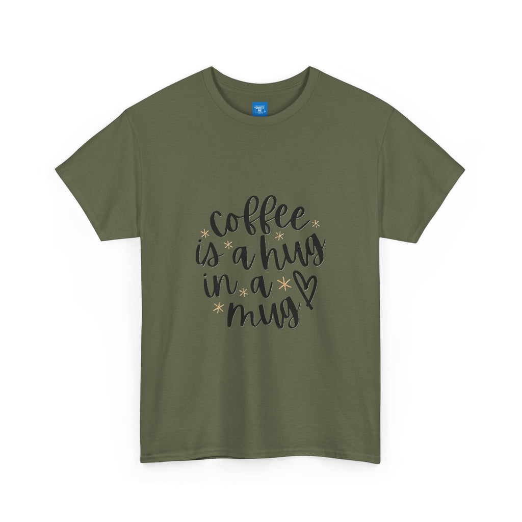 Coffee Lover T-shirt, Unisex Coffee Tee, Heavy Cotton Shirt, Gift for Coffee Enthusiast, Coffee Addict Top