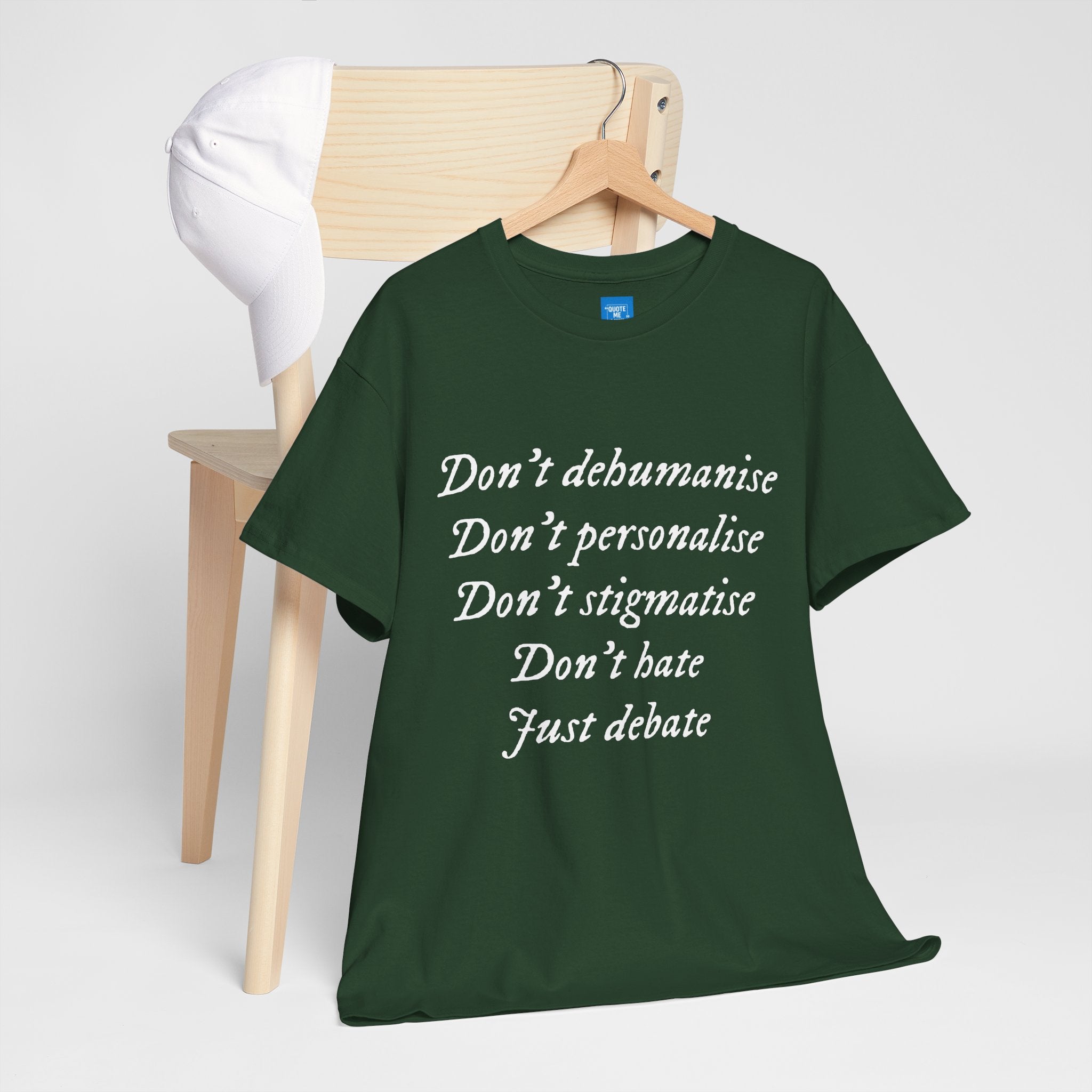 Debate Not Hate Unisex Tee, Discussion Tshirt, Conversation Shirt, Controversy Top, Argument Tee