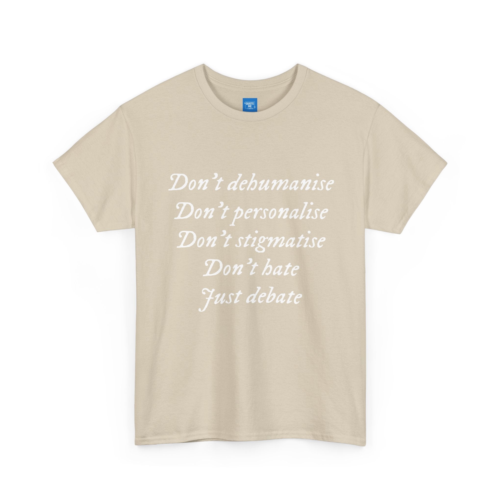 Debate Not Hate Unisex Tee, Discussion Tshirt, Conversation Shirt, Controversy Top, Argument Tee