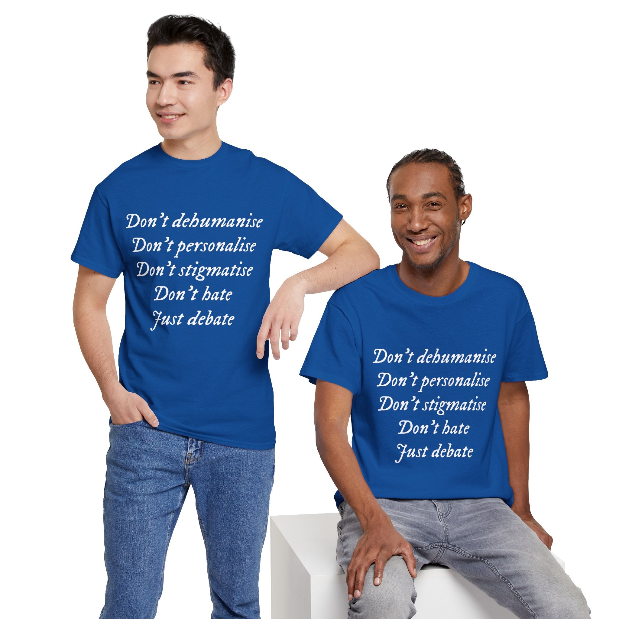 Debate Not Hate Unisex Tee, Discussion Tshirt, Conversation Shirt, Controversy Top, Argument Tee