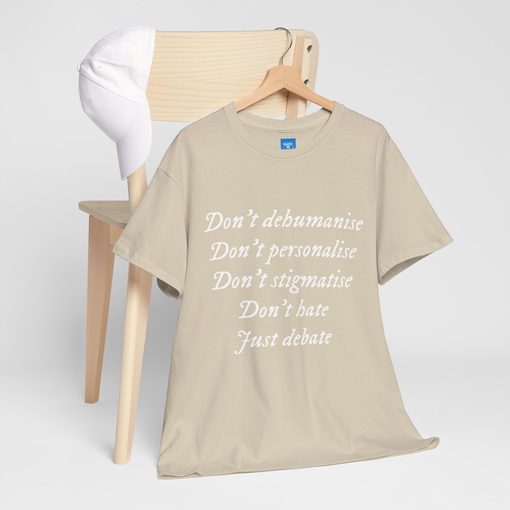 Debate Not Hate Unisex Tee, Discussion Tshirt, Conversation Shirt, Controversy Top, Argument Tee