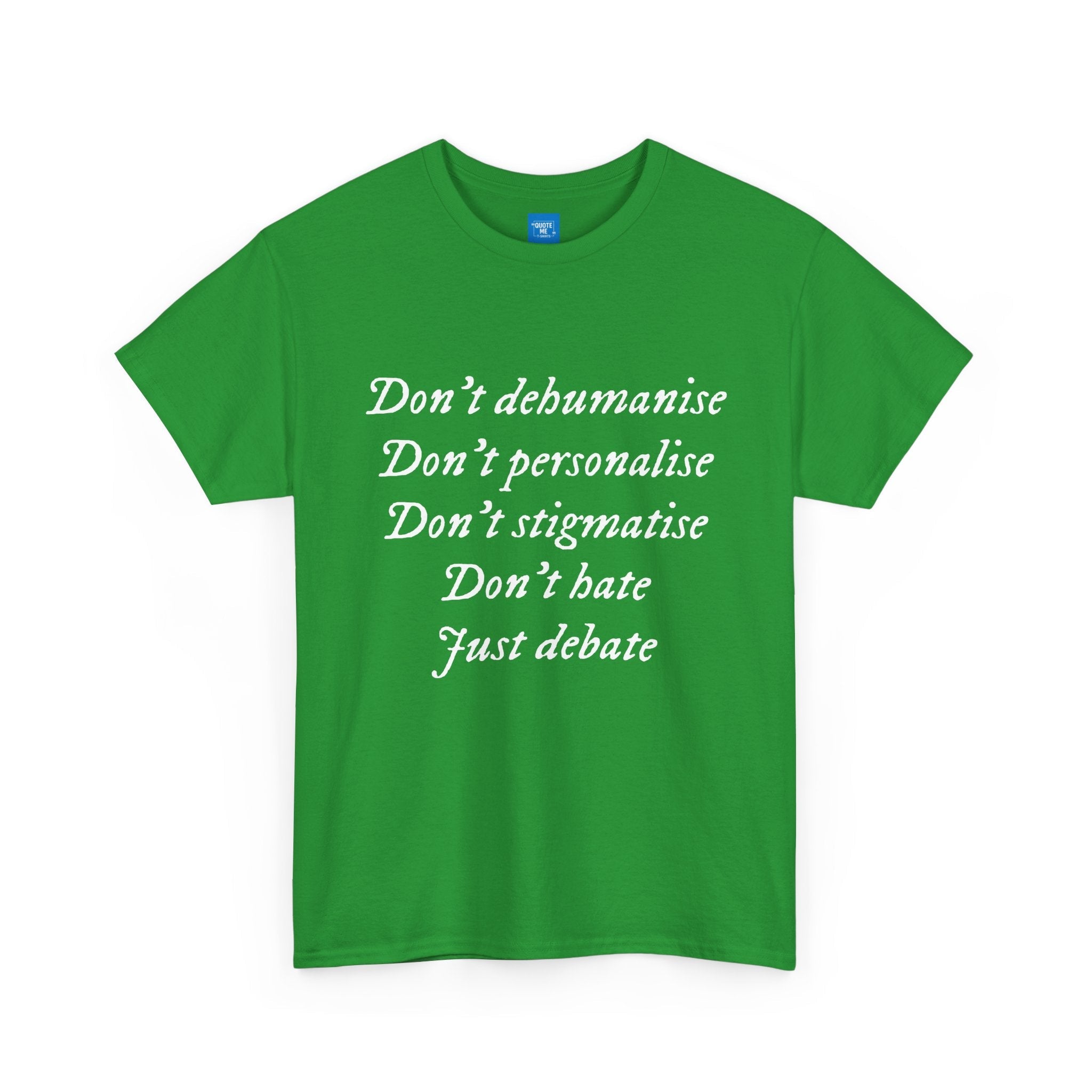 Debate Not Hate Unisex Tee, Discussion Tshirt, Conversation Shirt, Controversy Top, Argument Tee