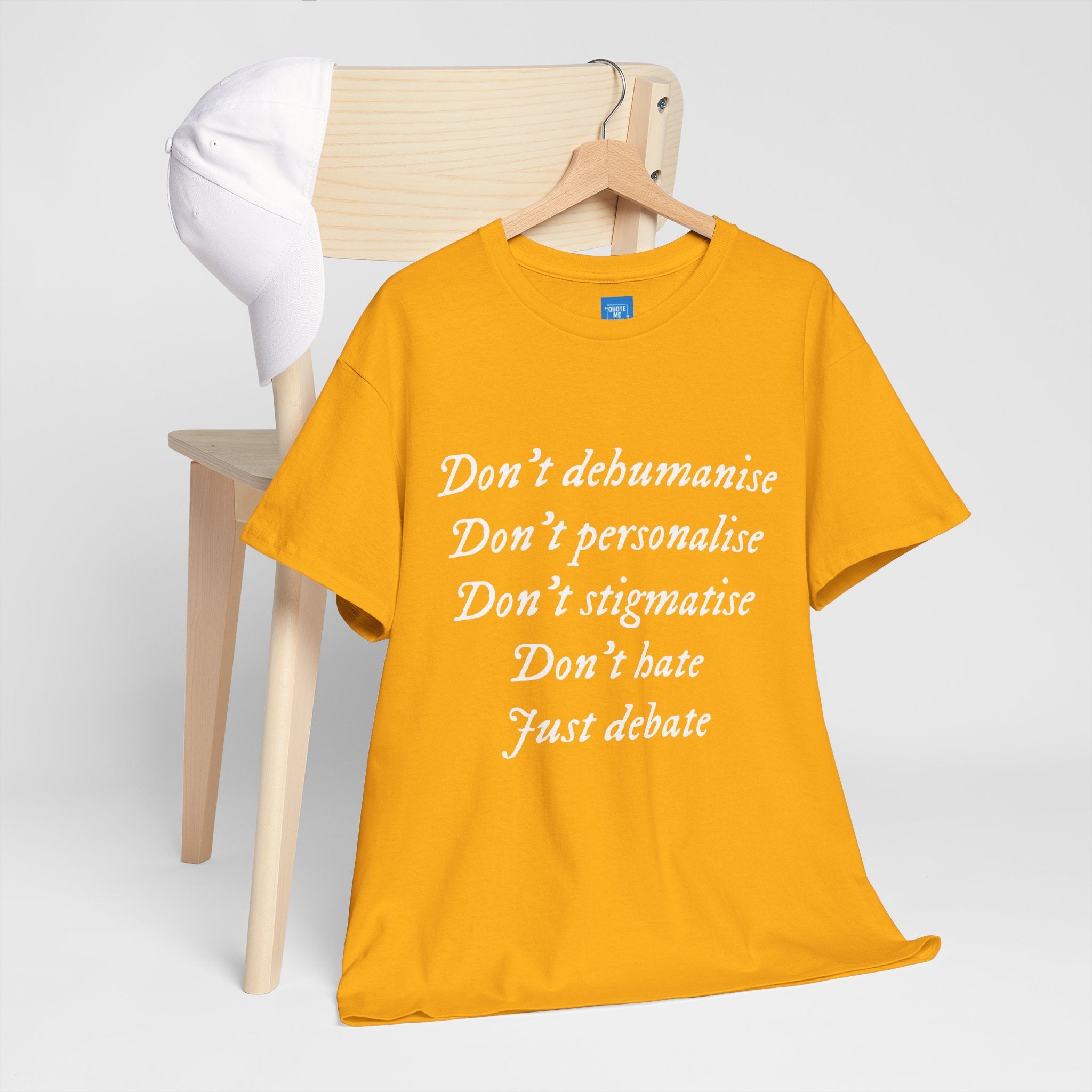 Debate Not Hate Unisex Tee, Discussion Tshirt, Conversation Shirt, Controversy Top, Argument Tee